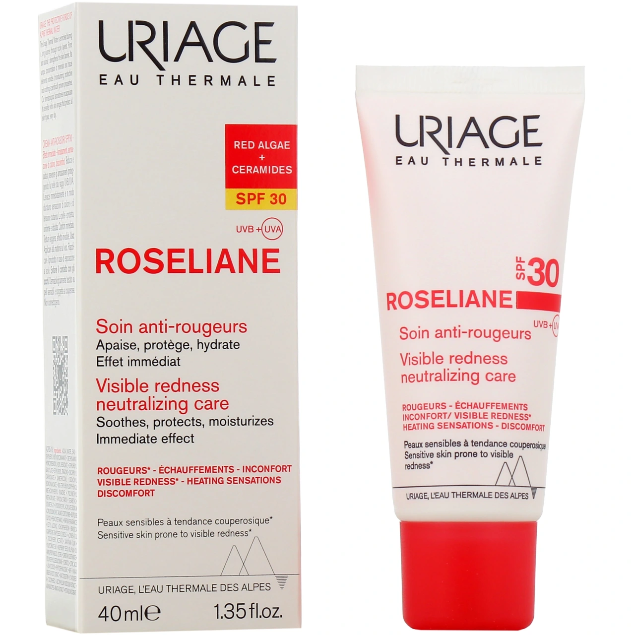Uriage Roséliane SPF30 Soin Anti-Rougeurs - Roséliane