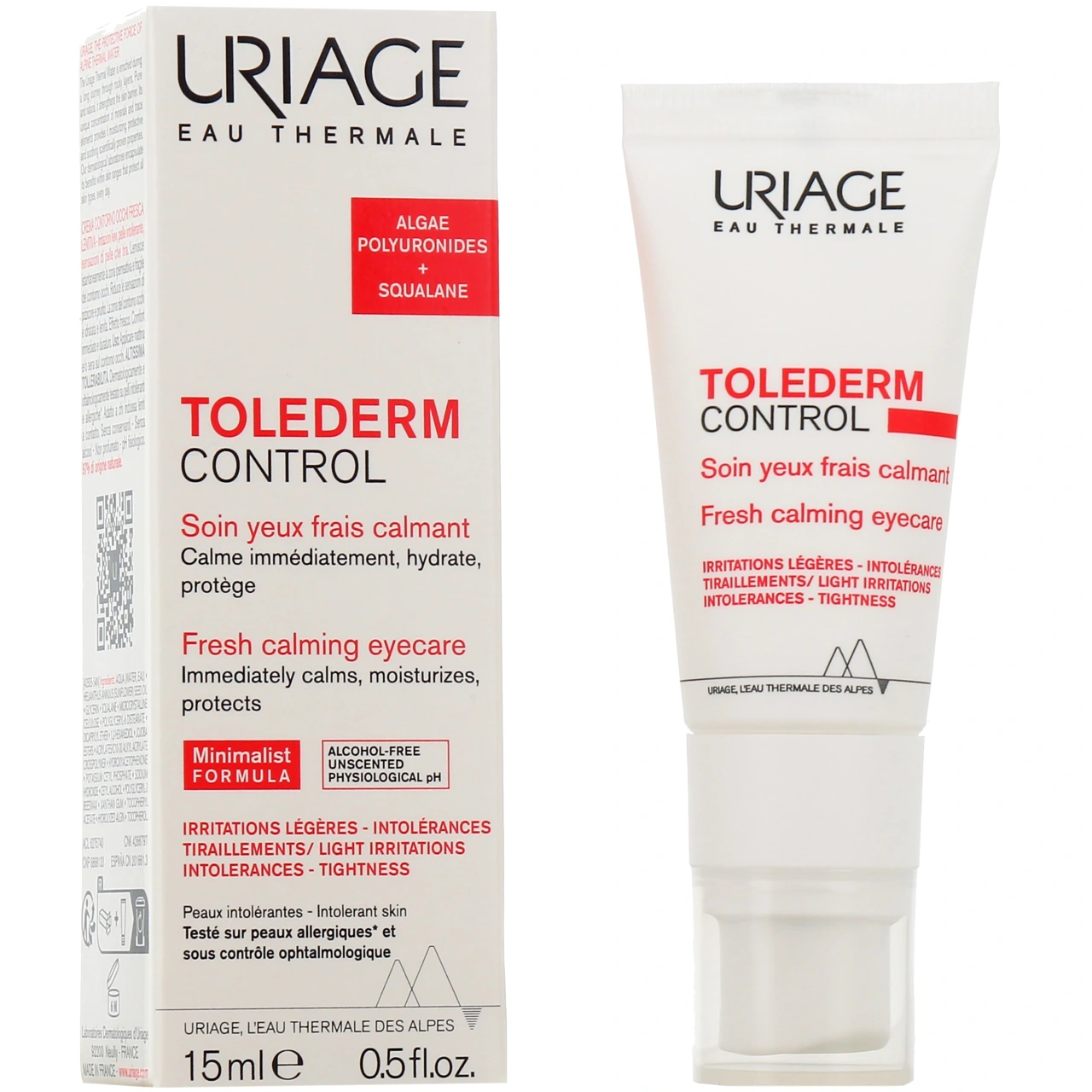 Uriage Toléderm Control Soin Yeux Frais Apaisant - Uriage