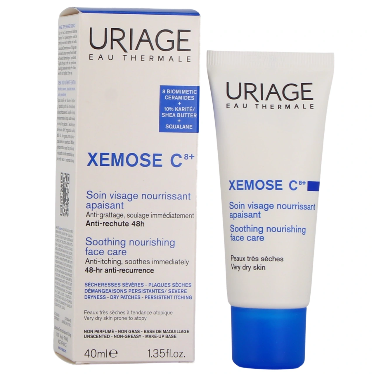 Uriage Xemose C8+ Soin Visage - Xémose