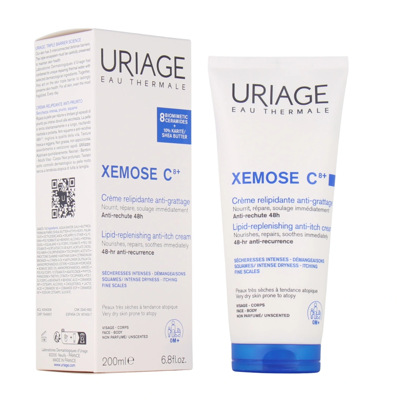 Uriage Xemose Crème Relipidante Anti-Grattage - Xémose
