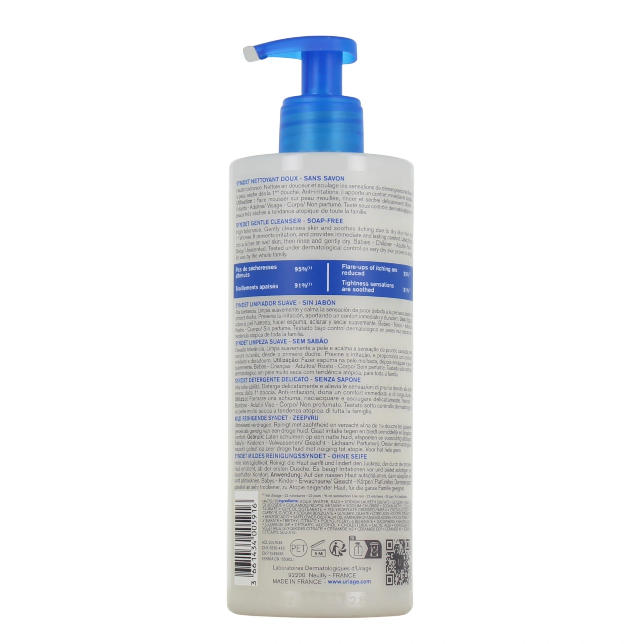 Uriage Xemose Syndet Nettoyant Doux - Vue 4