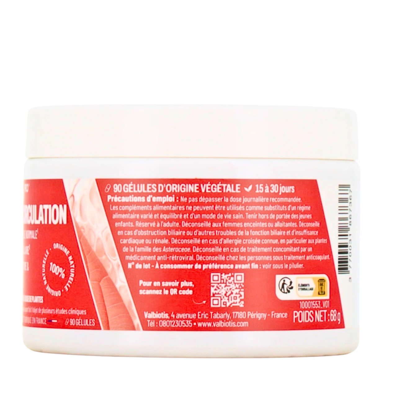 Valbiotis Pro Cardio-Circulation - Vue 2