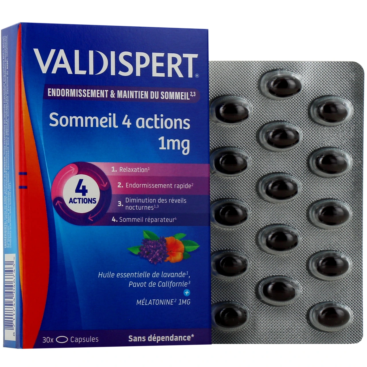 Valdispert Mélatonine 4 Actions - Valdispert