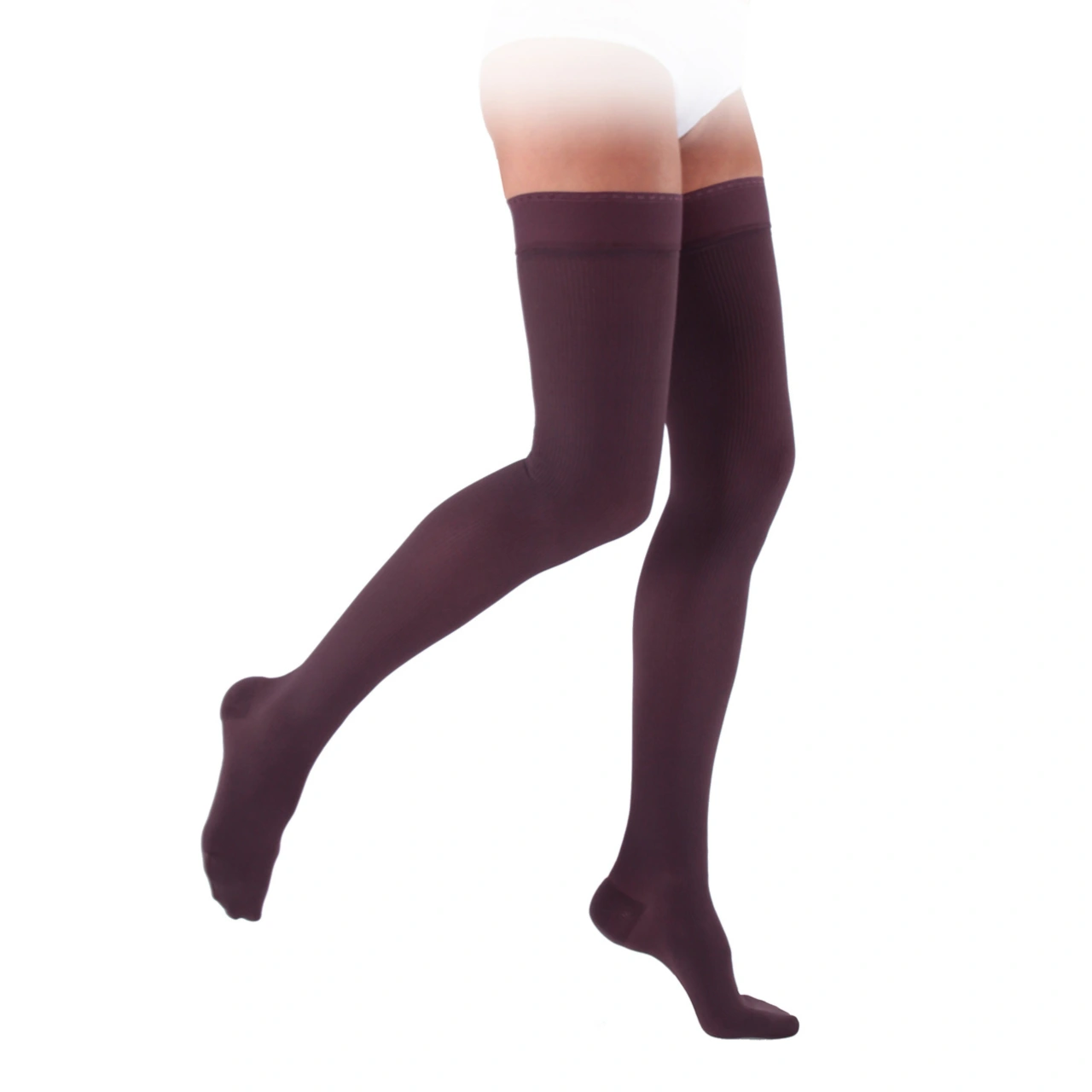 Varisan Naturel Soie Bas de Contention Mixte Classe 2 - Vue 2