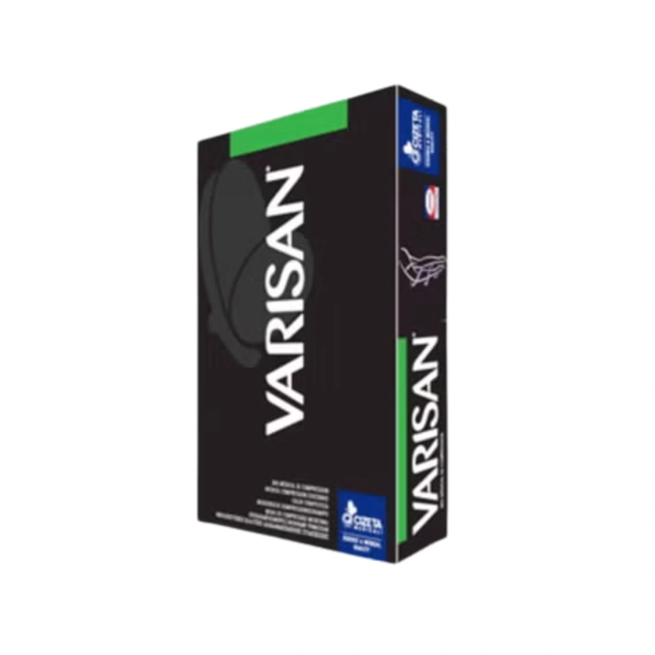 Varisan Naturel Soie Chaussettes de Contention Mixte Classe 2 - Vue 15