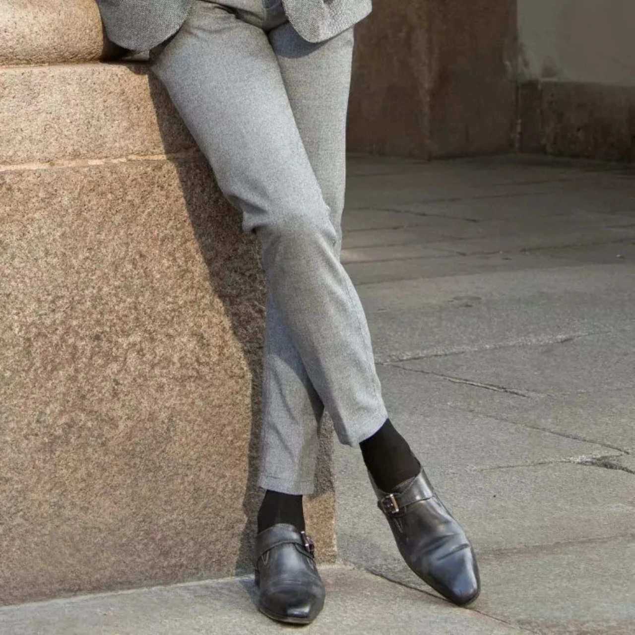 Varisan Naturel Soie Chaussettes de Contention Mixte Classe 2 - Vue 13