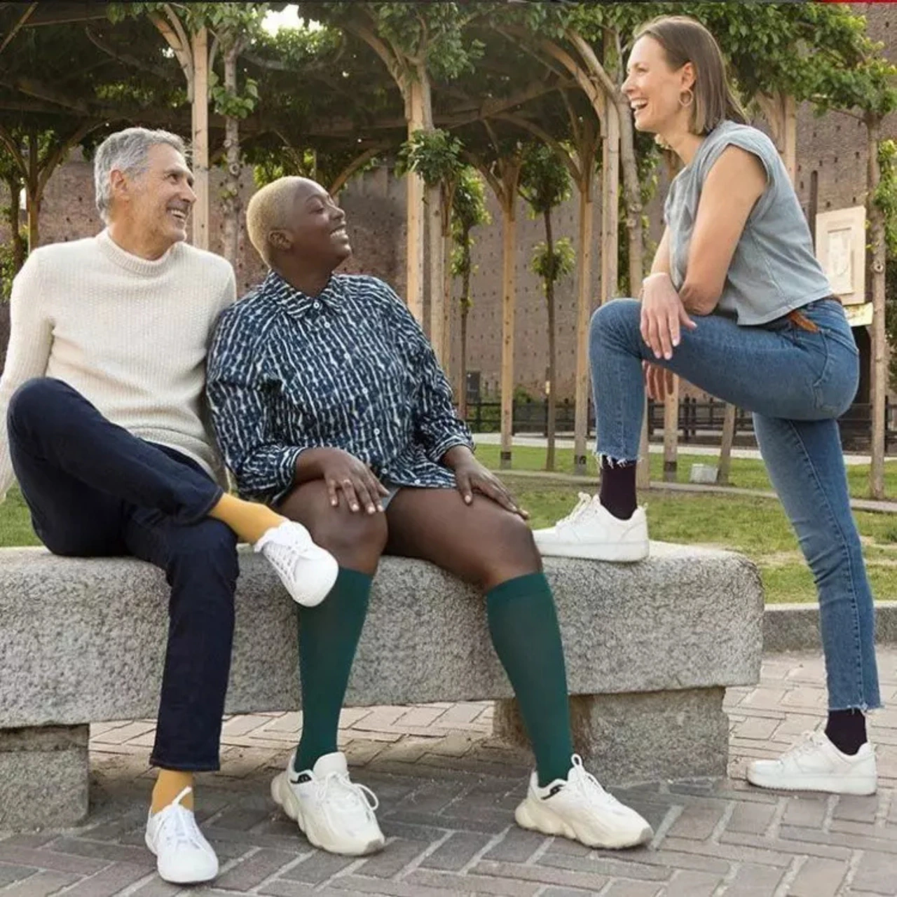 Varisan Naturel Soie Chaussettes de Contention Mixte Classe 2 - Vue 9