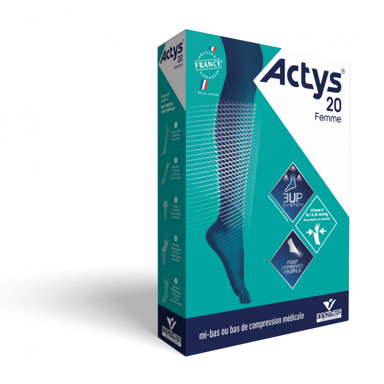 Varisma Actys 20 Bas de contention Femme Classe 2 - Vue 4
