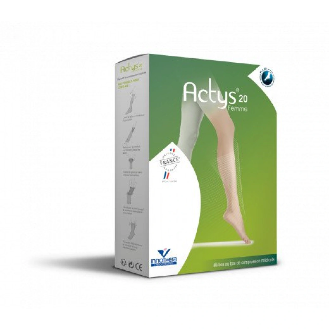 Varisma Actys 20 Chaussettes de Contention Femme Classe 2 - Vue 3