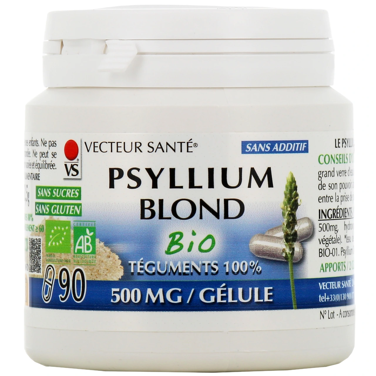 Vecteur Santé Psyllium Blond Bio - Vecteur Santé