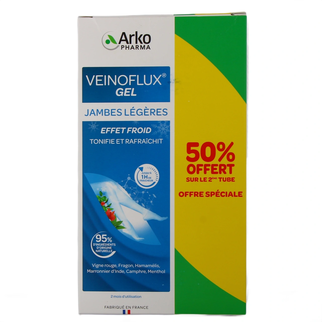 Veinoflux Jambes Légères Gel Effet Froid - Vue 5
