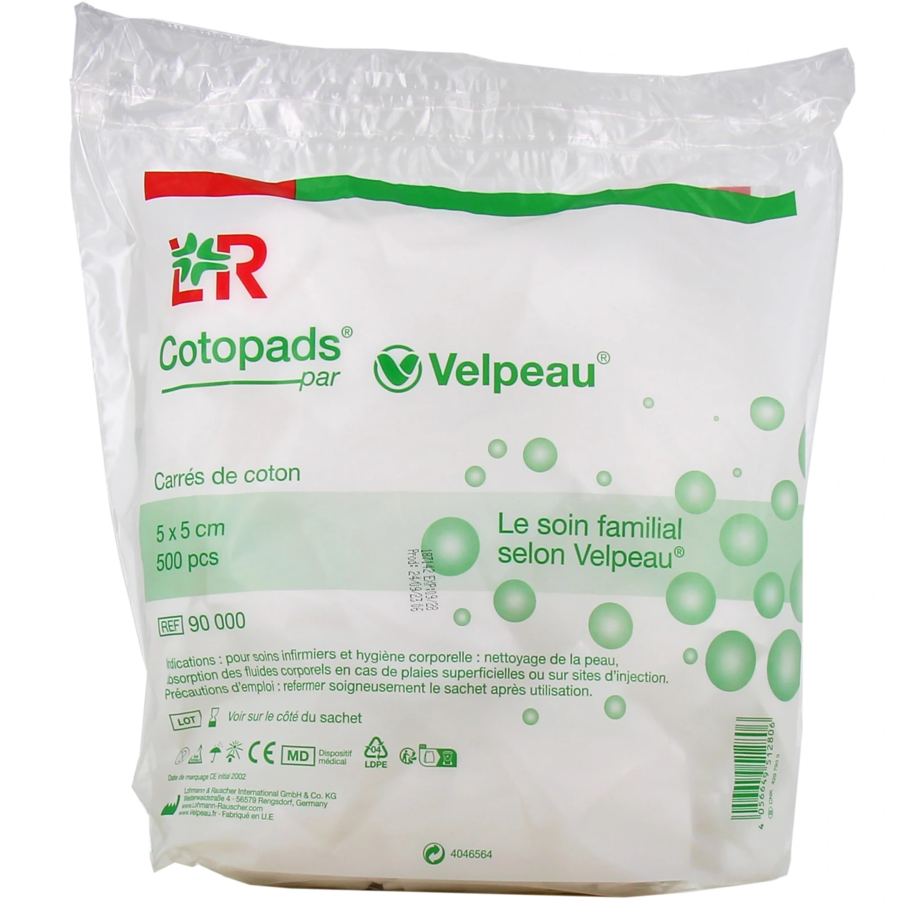 Velpeau Cotopads Coton - Vue 2