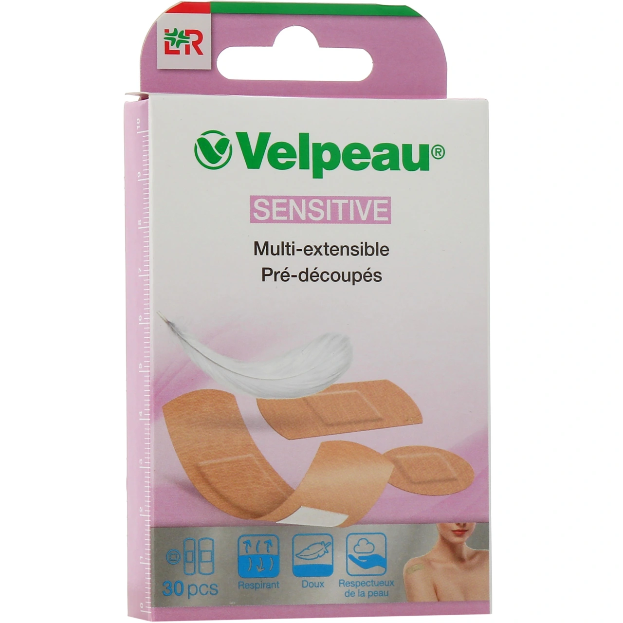 Velpeau Pansements Pré-découpés Multi-extensible - Lohmann