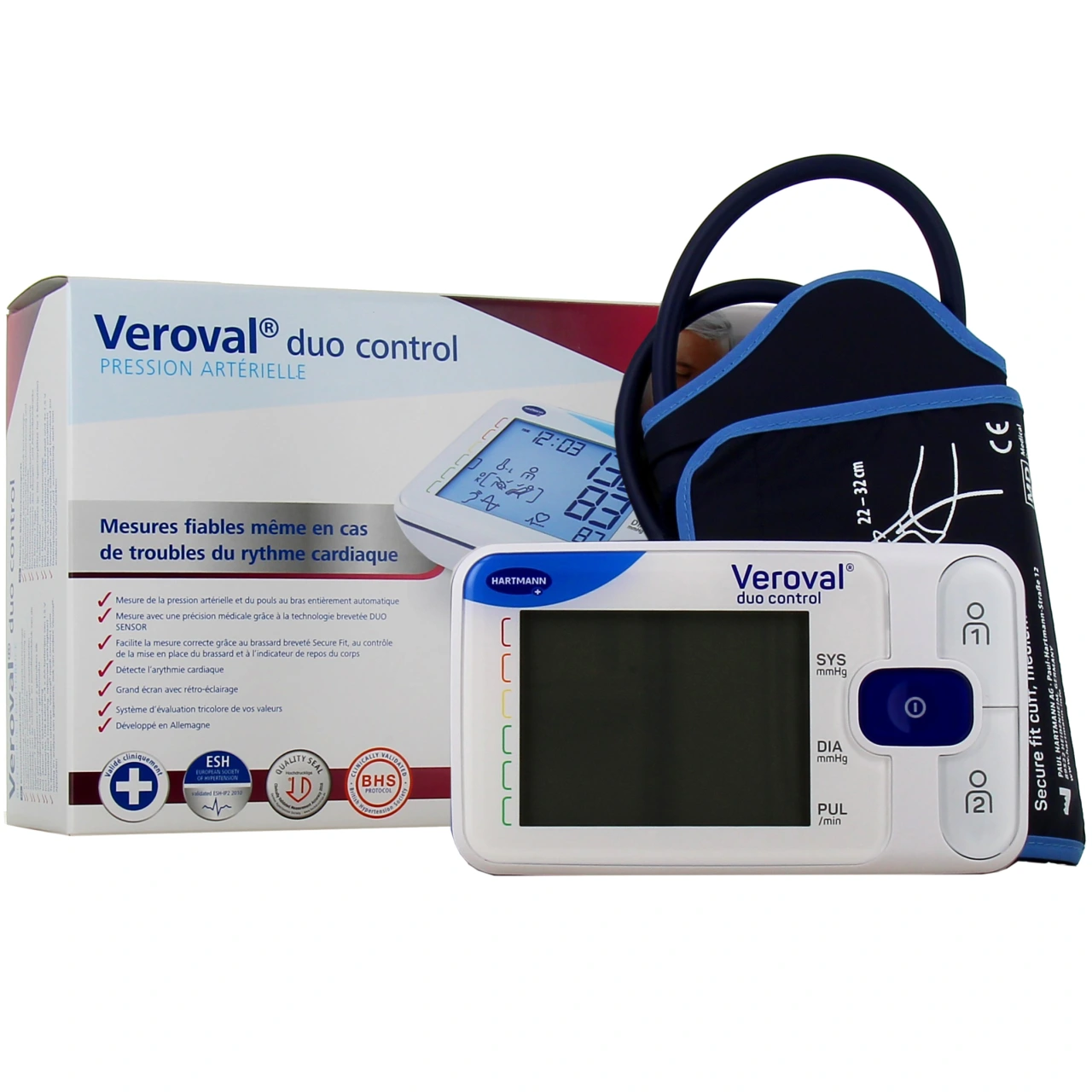 Veroval Duo Control Tensiomètre de Bras - Vue 2