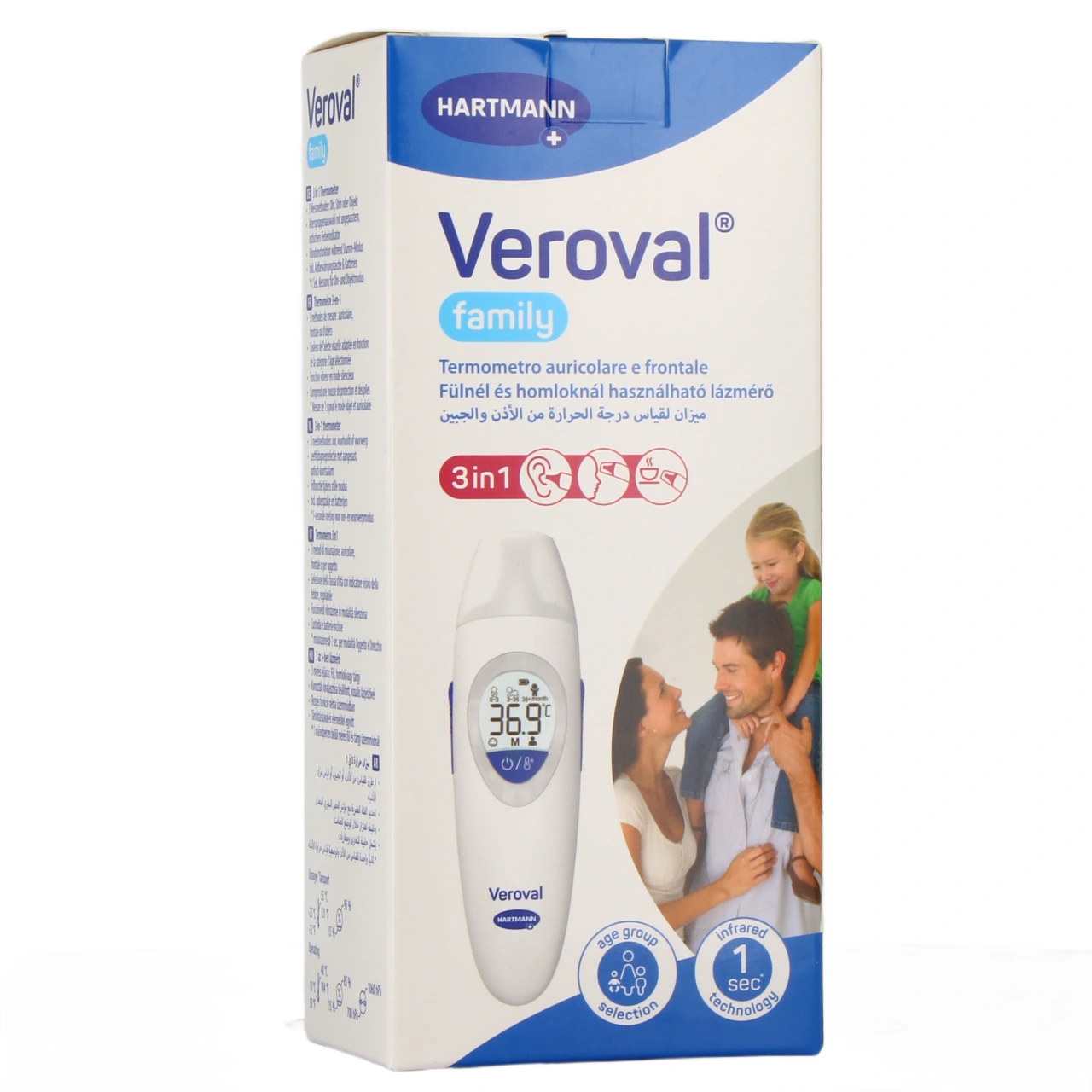 Veroval Family Thermomètre Infrarouge - Hartmann