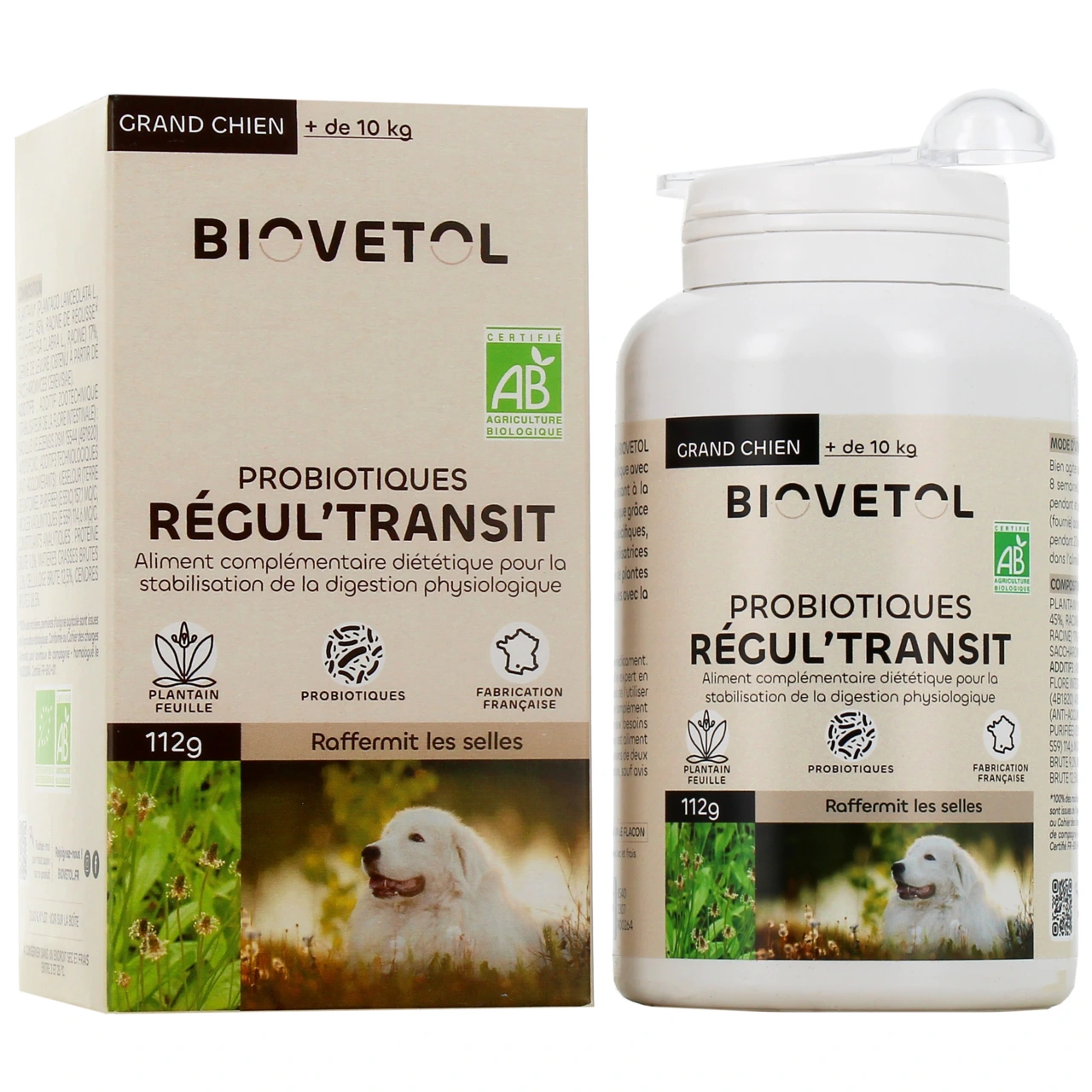 Biovetol Probiotiques Régul'Transit - Vue 2