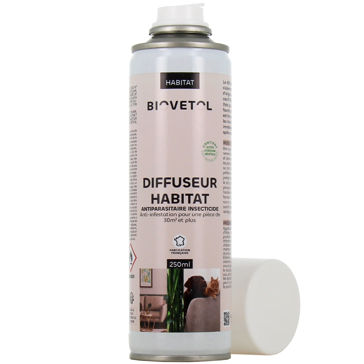 Biovetol Diffuseur Habitat Antiparasitaire Insecticide - Vue 2