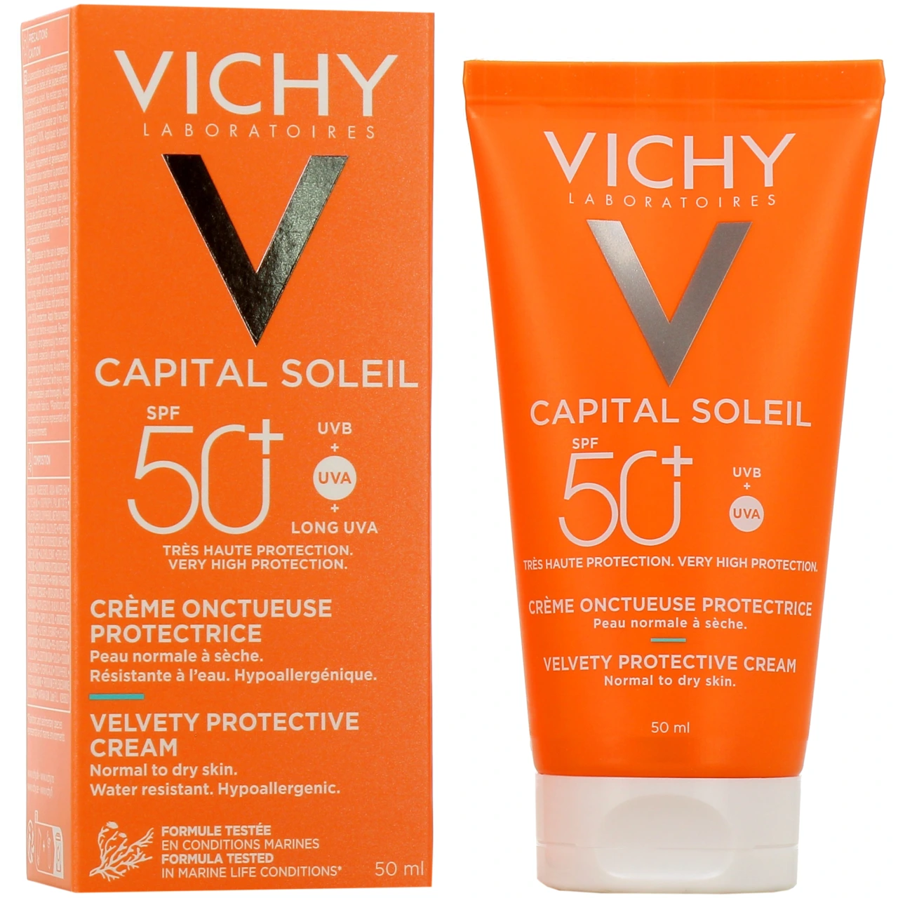 Vichy Capital Soleil Crème Onctueuse SPF 50+ - Capital Soleil