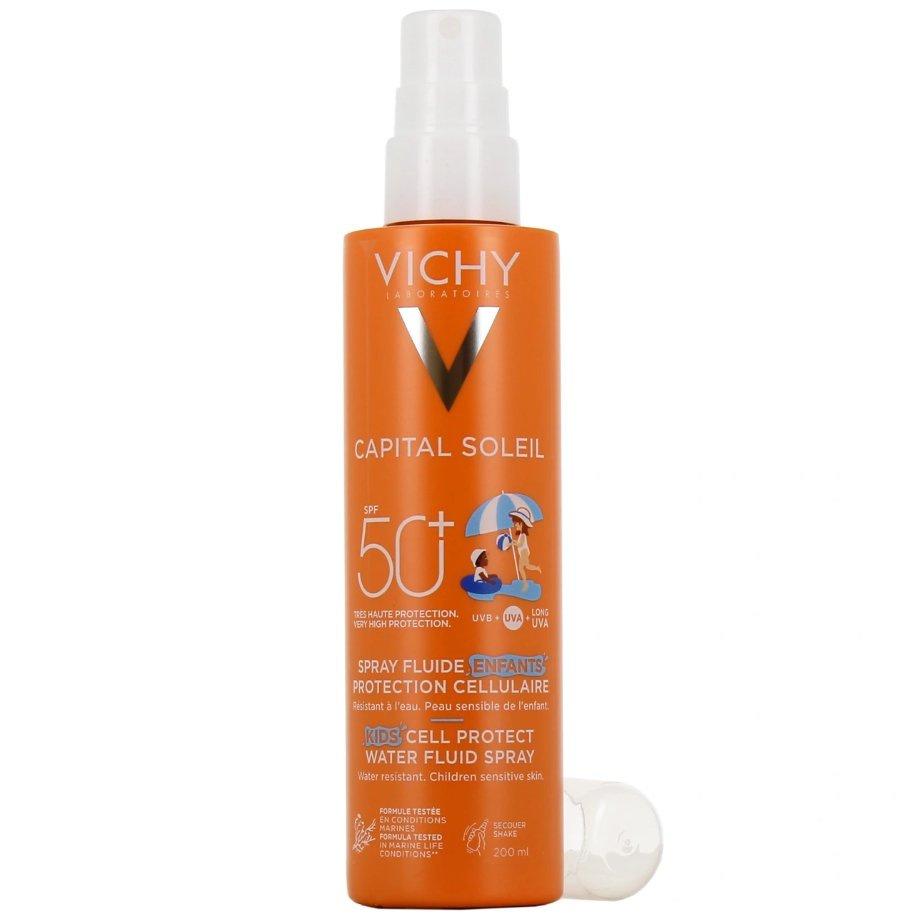 Vichy Capital Soleil Spray Fluide Enfants SPF 50+ - Capital Soleil