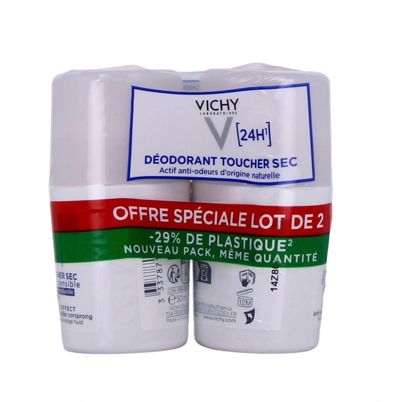 Vichy Déodorant 24h sans sels d'aluminium - Vichy Déodorants