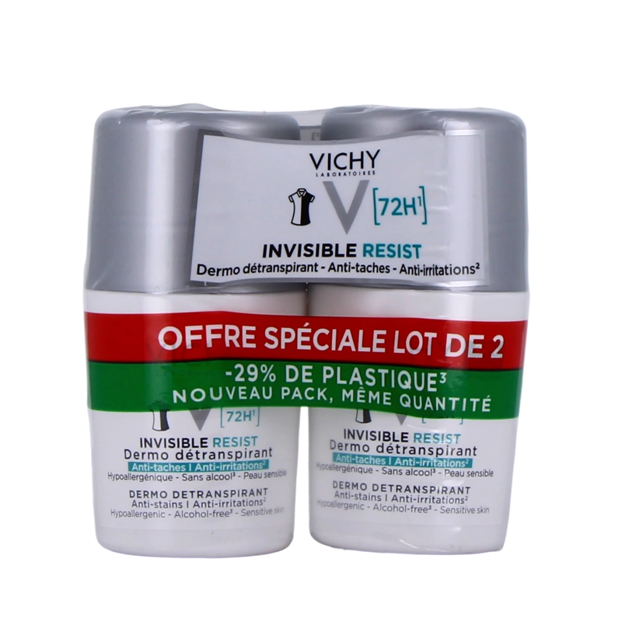 Vichy Déodorant Invisible Resist 72h Dermo Détranspirant - Vichy Déodorants