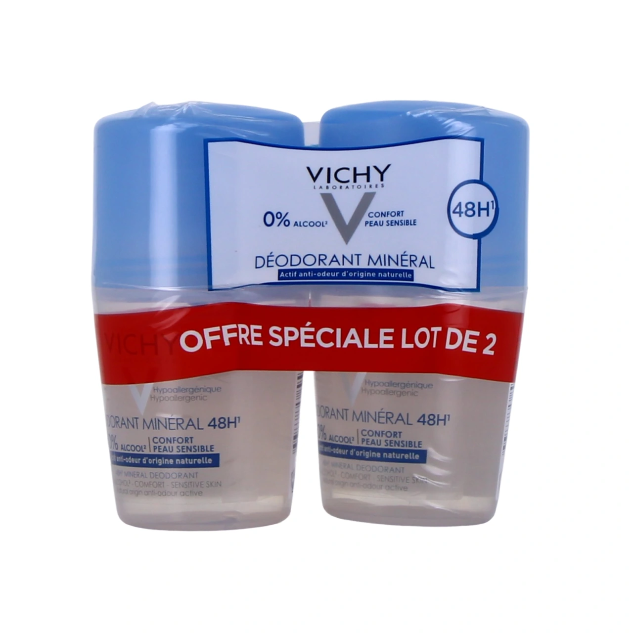 Vichy Déodorant Minéral 48h sans sels d'aluminium - Vichy Déodorants