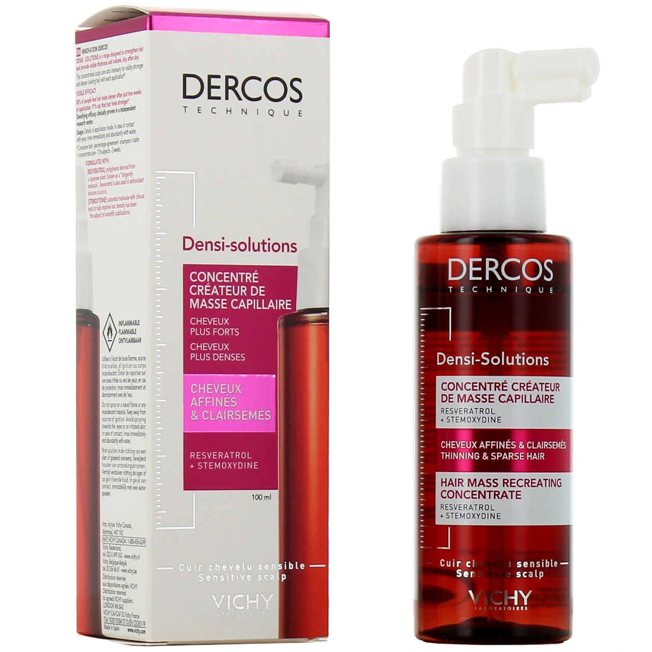 Vichy Dercos Densi-Solutions Concentré créateur de masse capillaire - Dercos