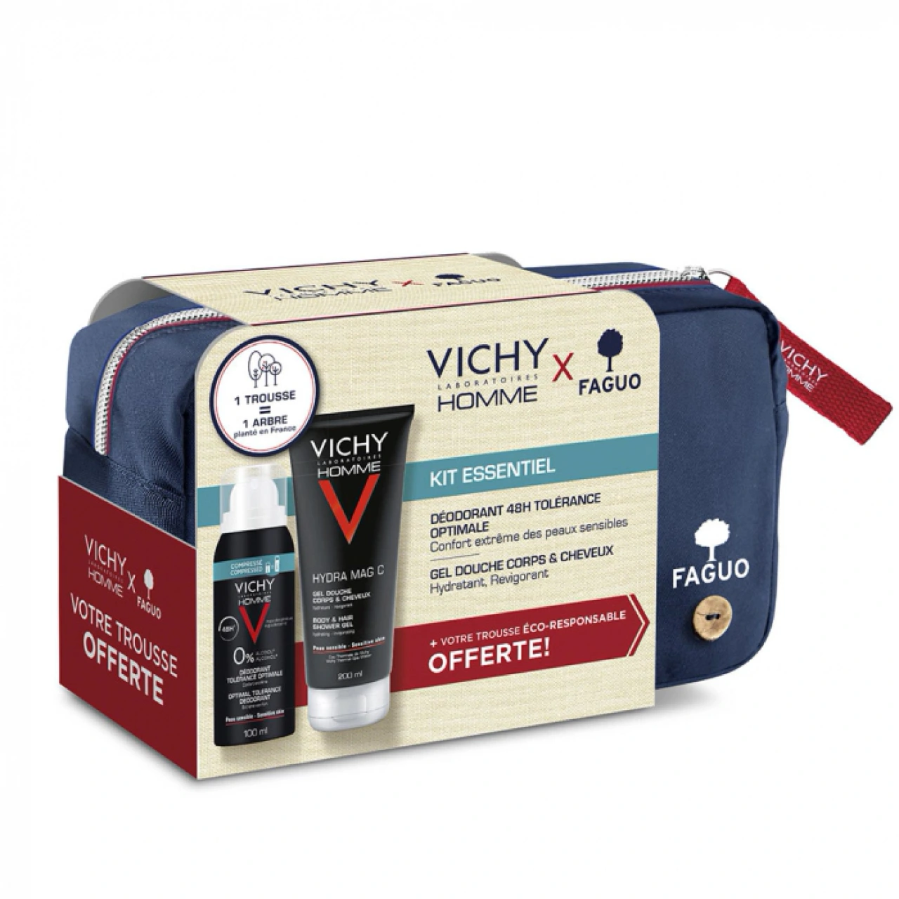 Vichy Homme Déodorant Tolérance Optimale 48h - Vue 4