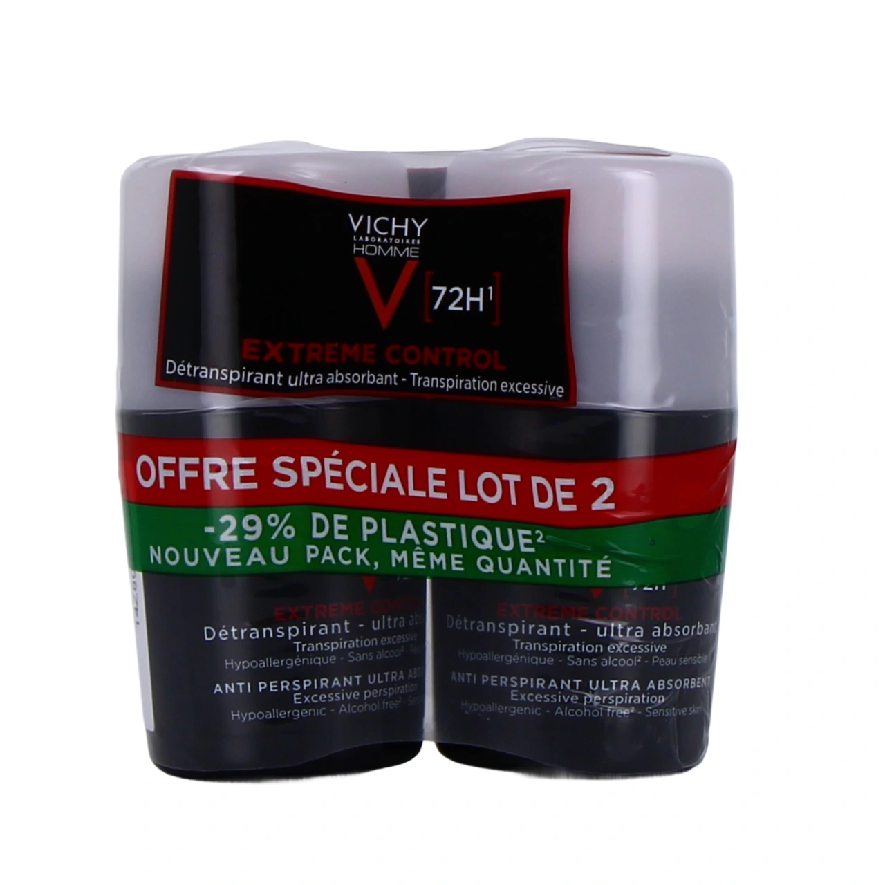 Vichy Homme Détranspirant Extreme Control 72h - Vichy Déodorants