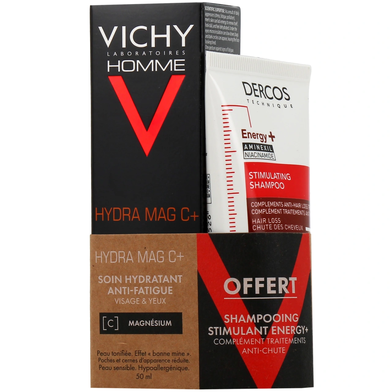 Vichy Homme Hydra Mag C+ Soin Hydratant Anti-Fatigue - Vue 4