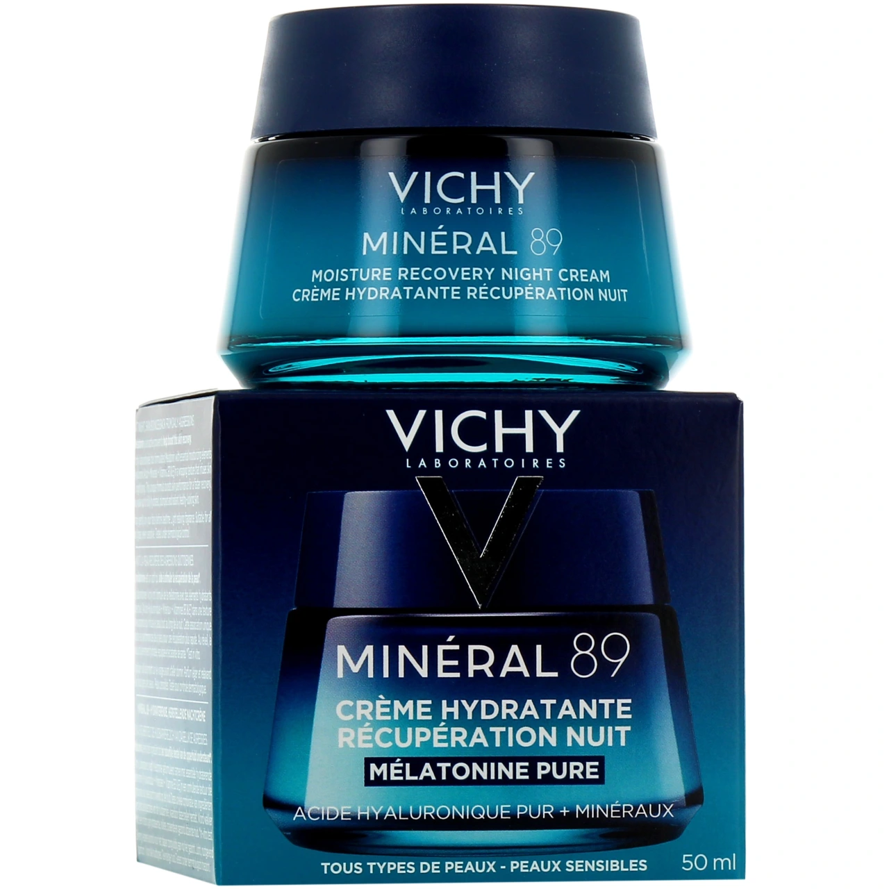Vichy Minéral 89 Crème Hydratante Récupération Nuit - Vichy