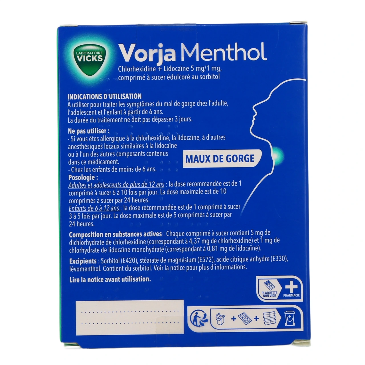 Vicks Vorja Maux De Gorge - Vue 9
