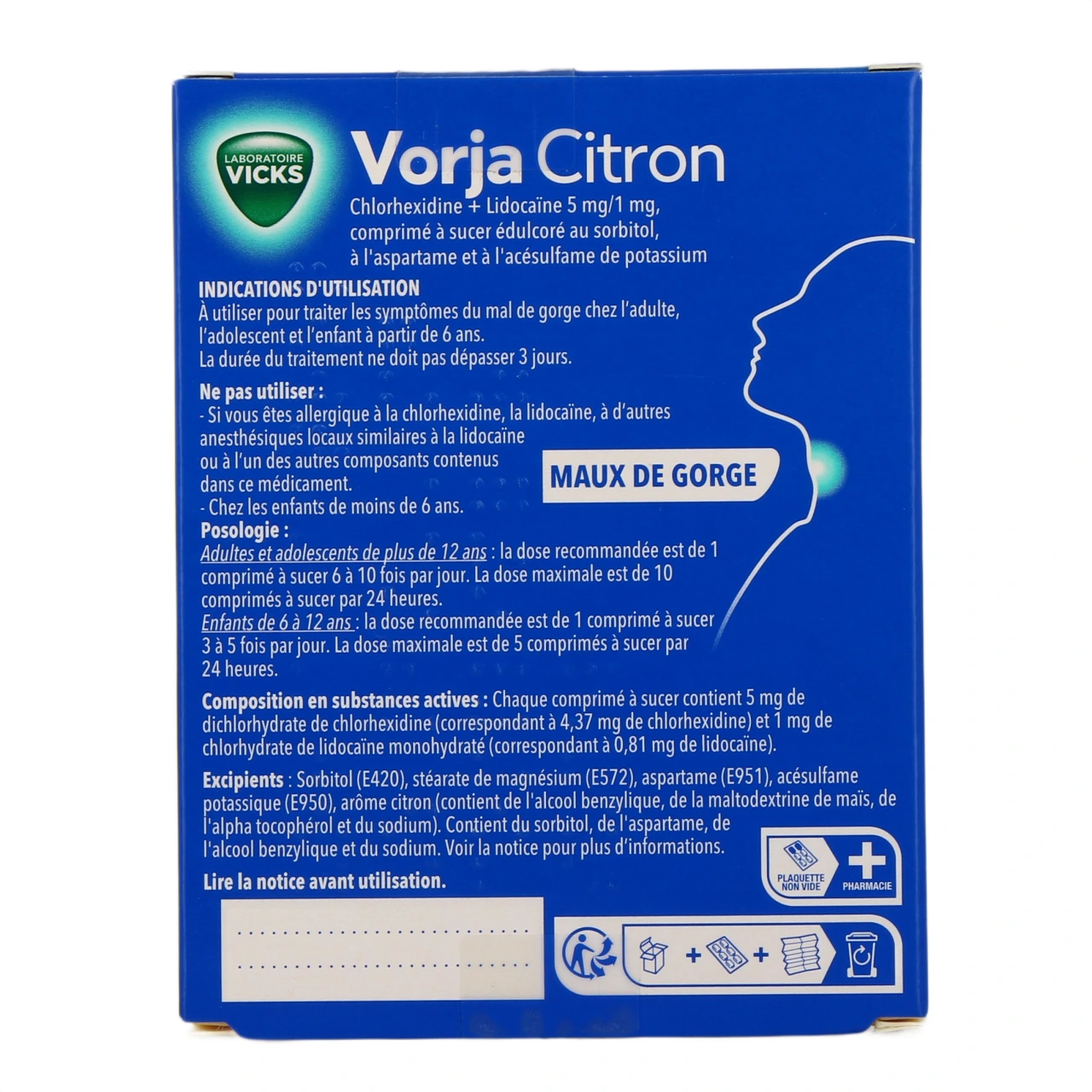 Vicks Vorja Maux De Gorge - Vue 12