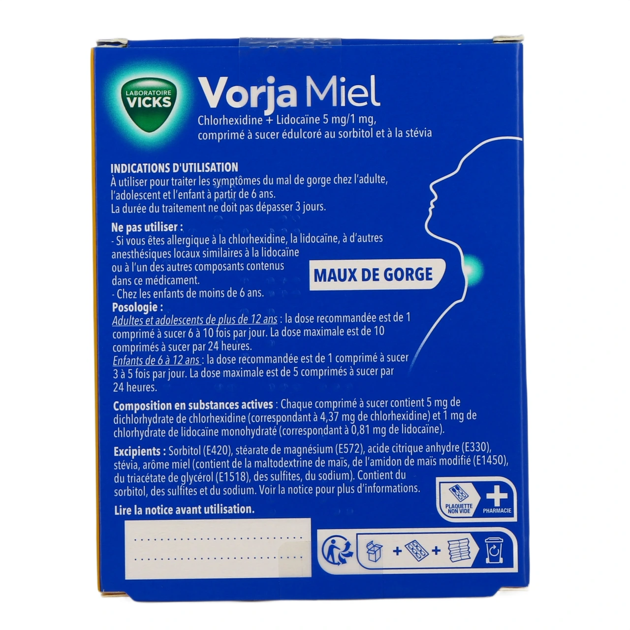 Vicks Vorja Maux De Gorge - Vue 15