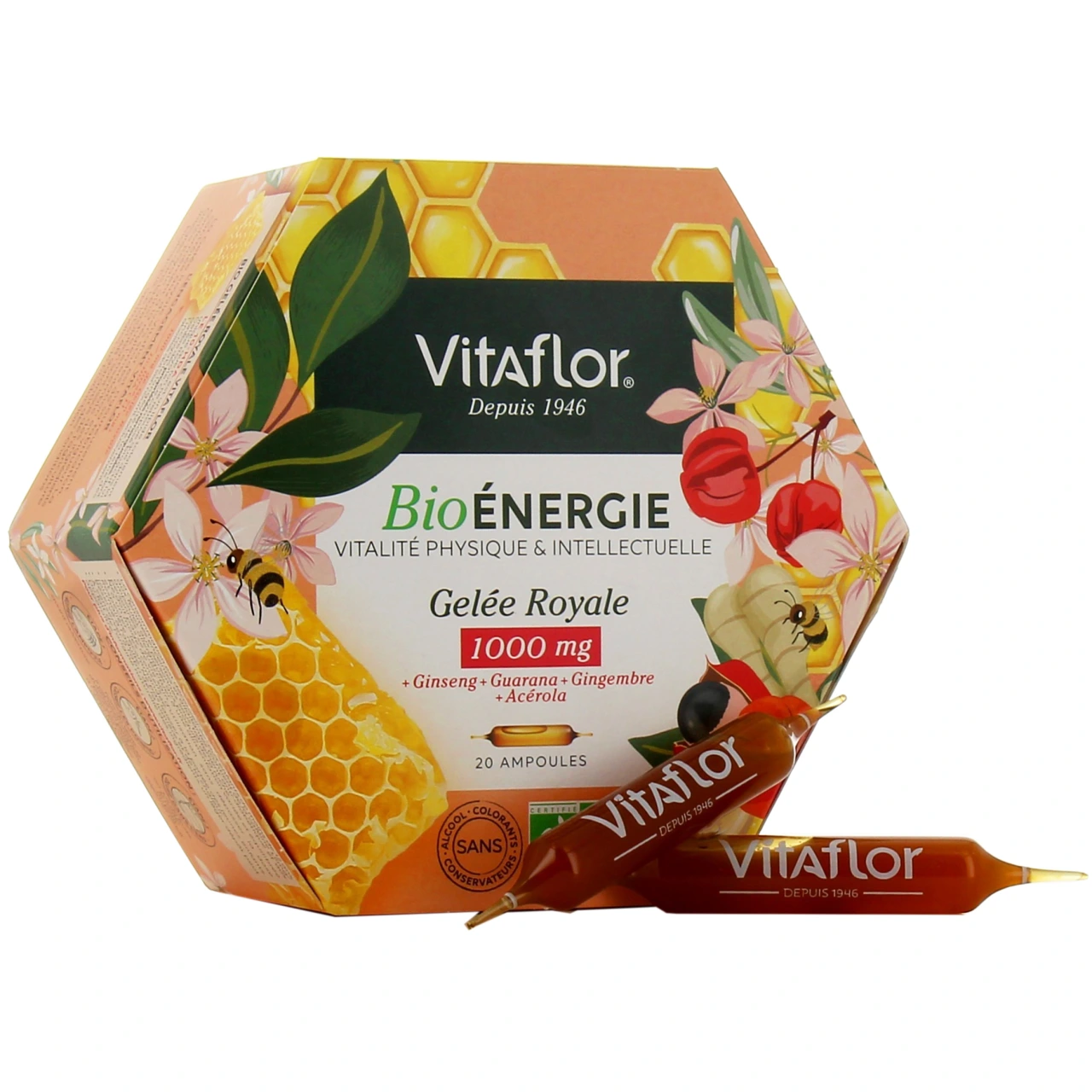 Vitaflor Gelée Royale 1000mg Bio Energie - Vitaflor
