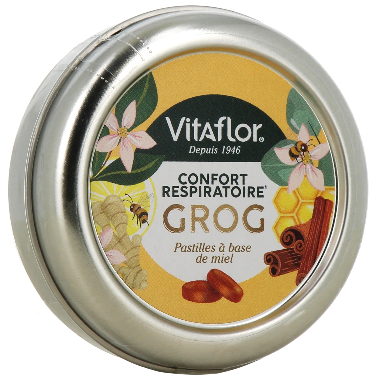 Vitaflor Pastilles Grog Confort Respiratoire - Vitaflor