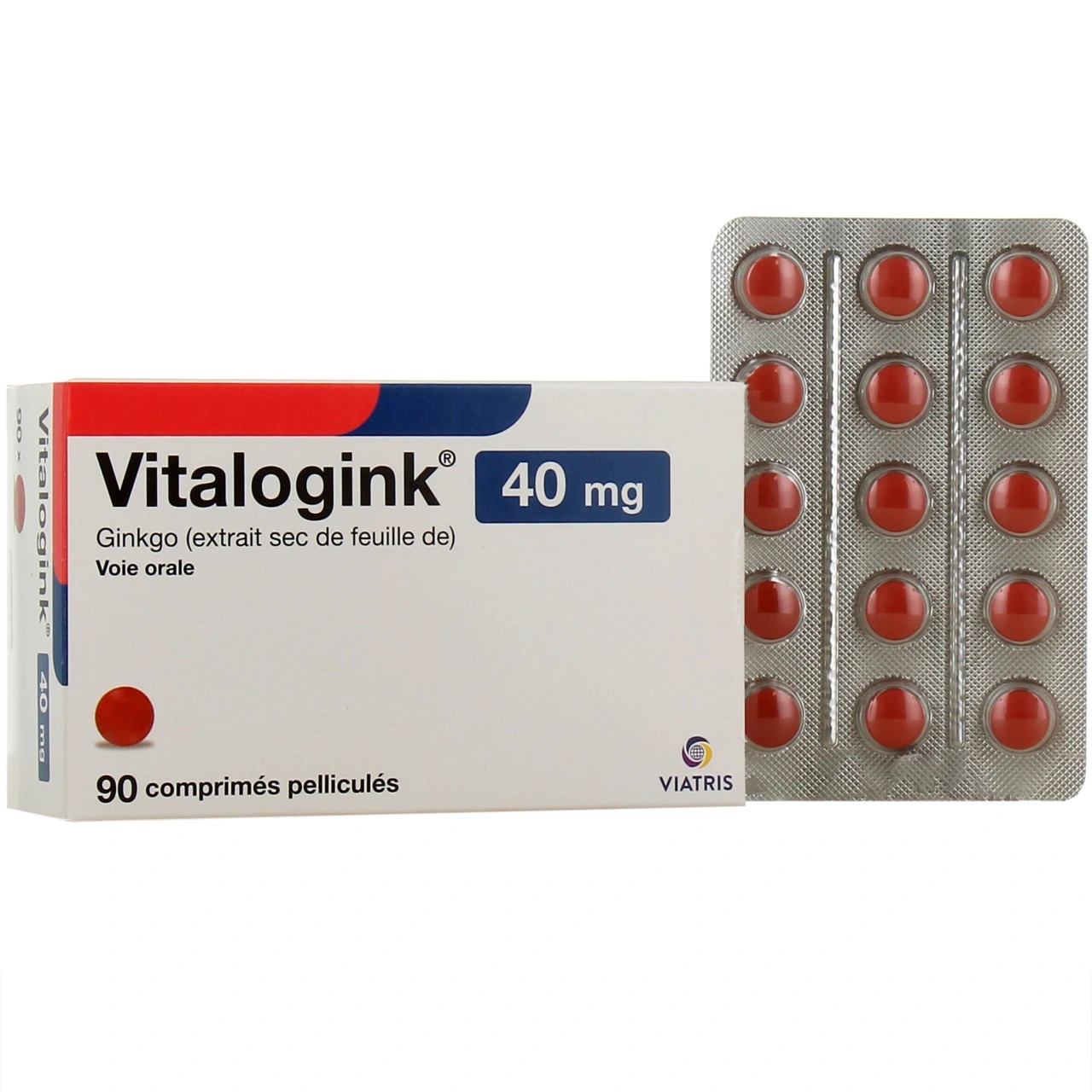 Vitalogink 40 mg 90 comprimés - Mylan