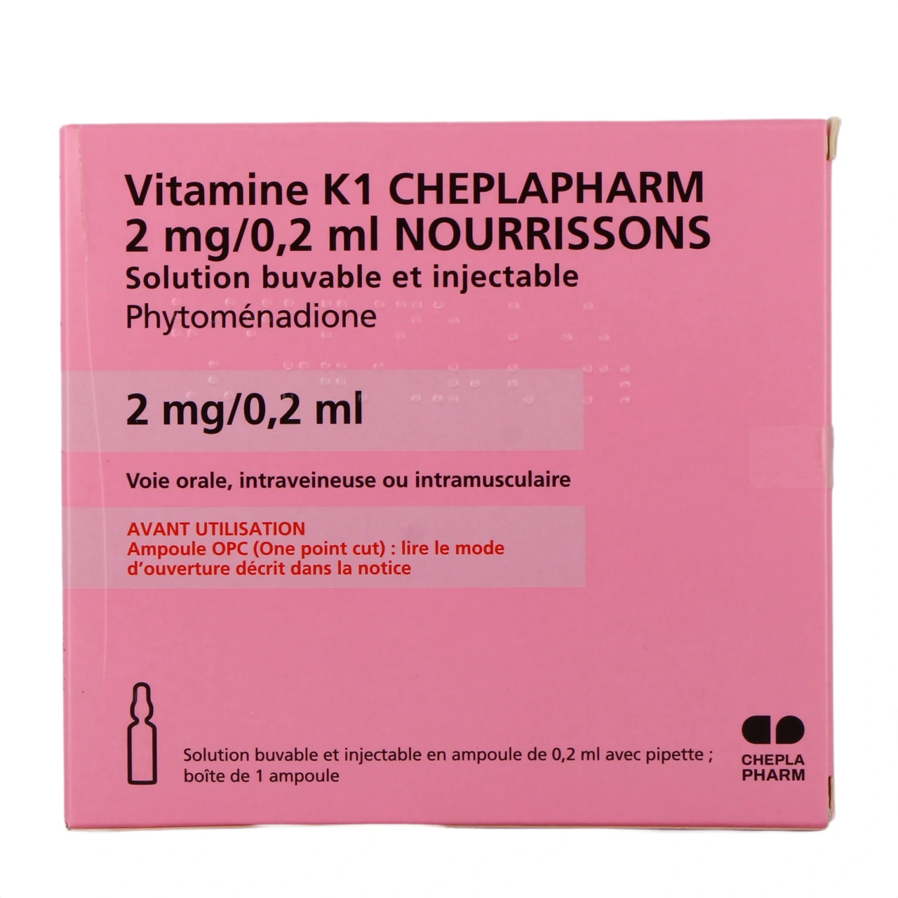 Vitamine K1 - Vue 2