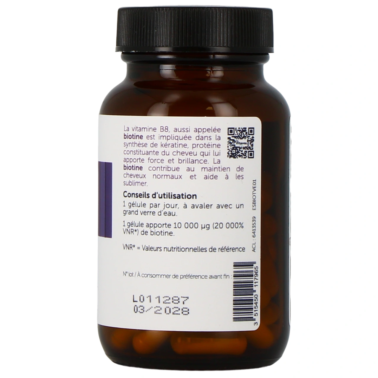 Vitavea Biotine Beauté des Cheveux - Vue 3