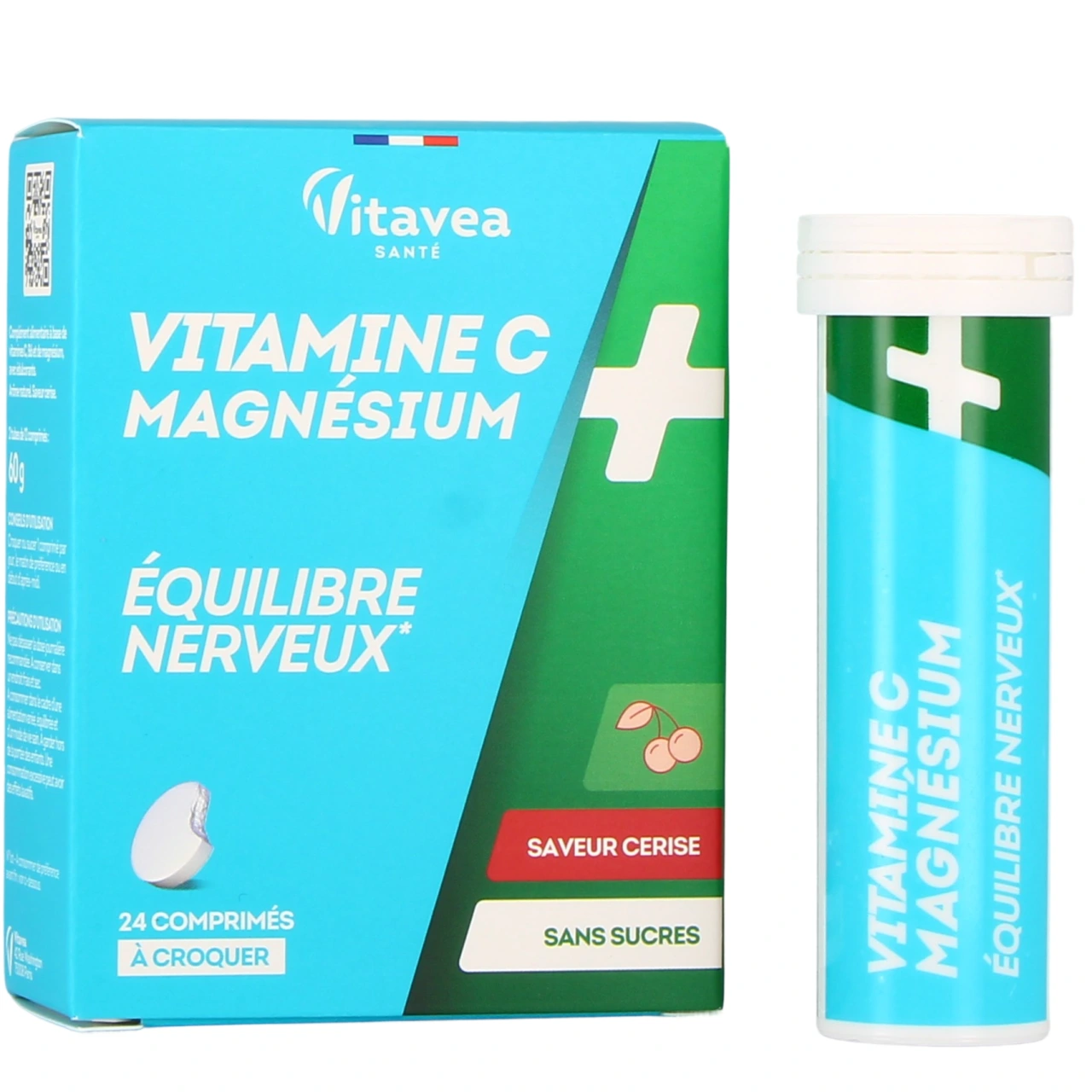 Vitavea Équilibre Nerveux Vitamine C Magnésium - Nutrisanté
