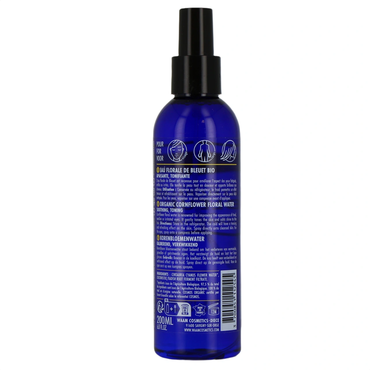 Waam Eau Florale Bleuet - Vue 3