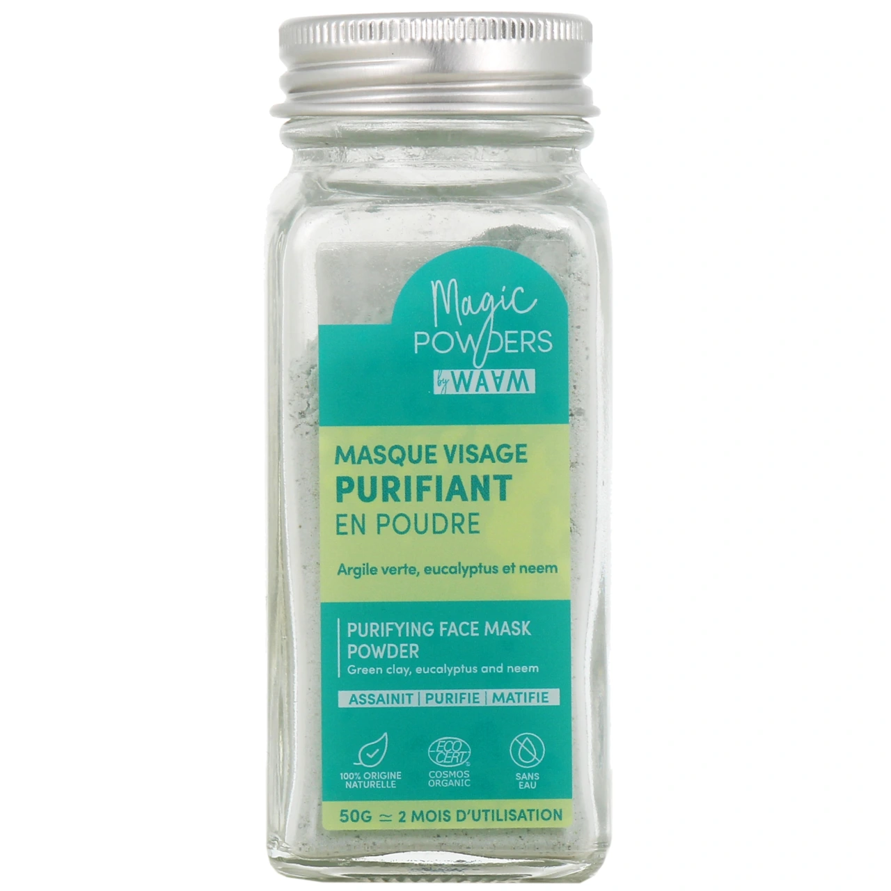 Waam Magic Powders Masque Visage Purifiant - Waam