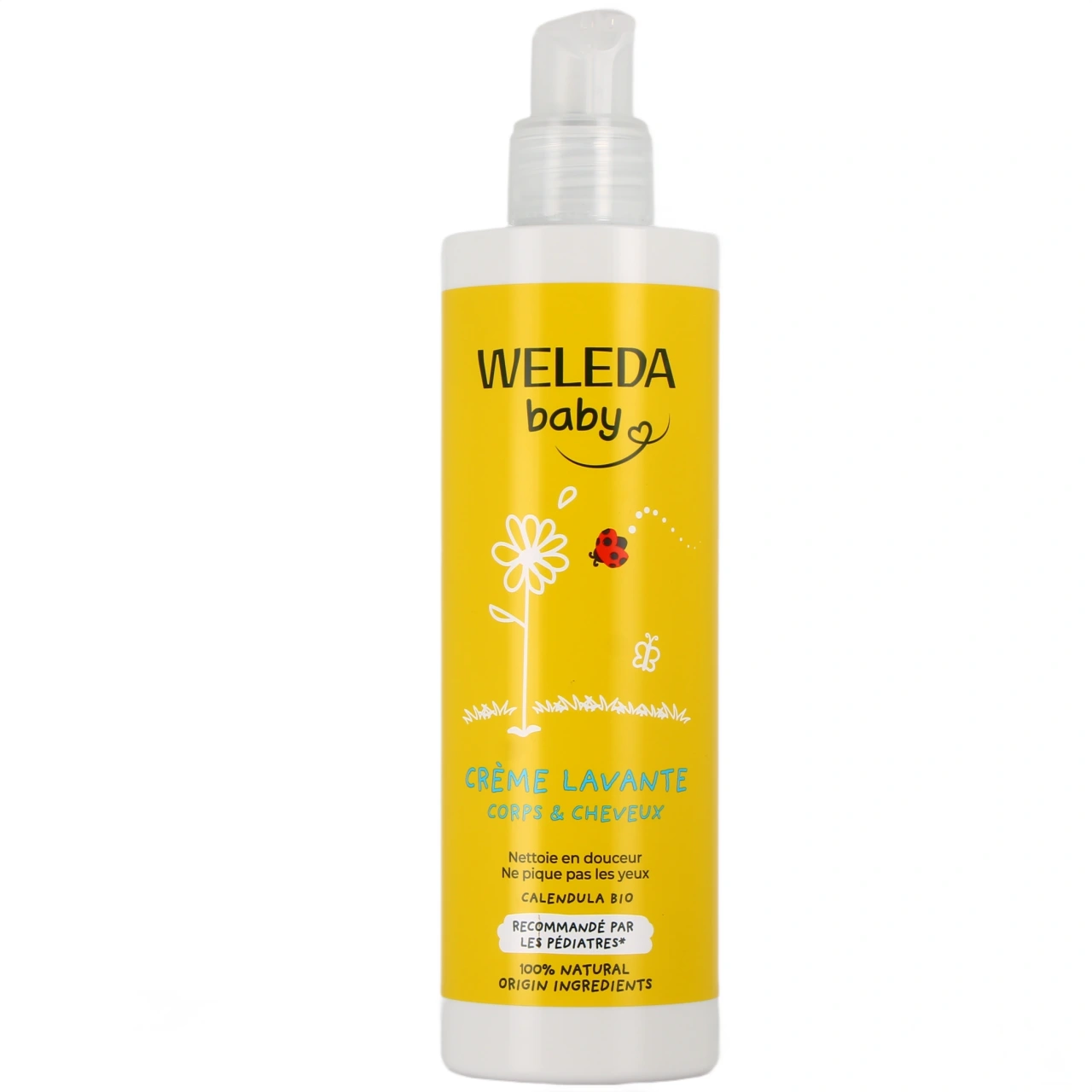 Weleda Bébé Calendula Crème Lavante Bio Corps & Cheveux - Weleda