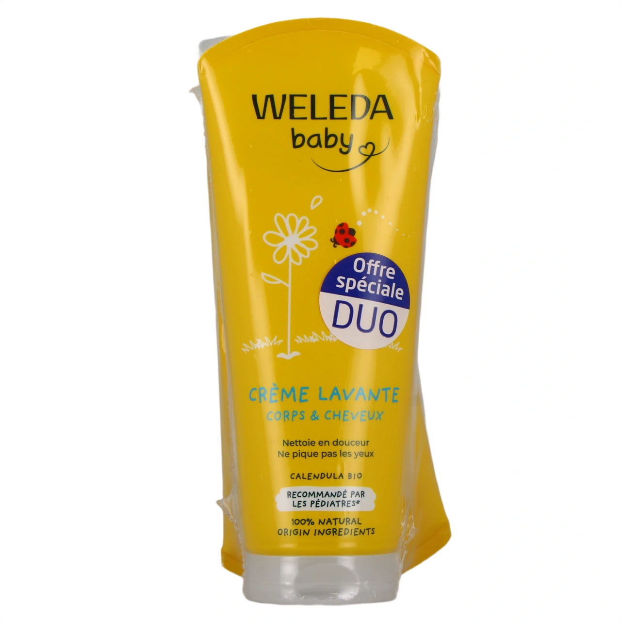 Weleda Bébé Calendula Crème Lavante Bio Corps & Cheveux - Vue 3