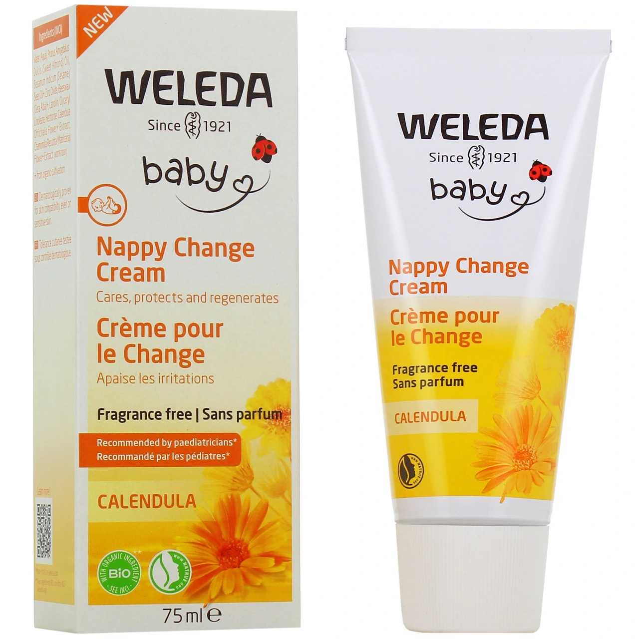 Weleda Bébé Calendula Crème pour le change Bio - Vue 4