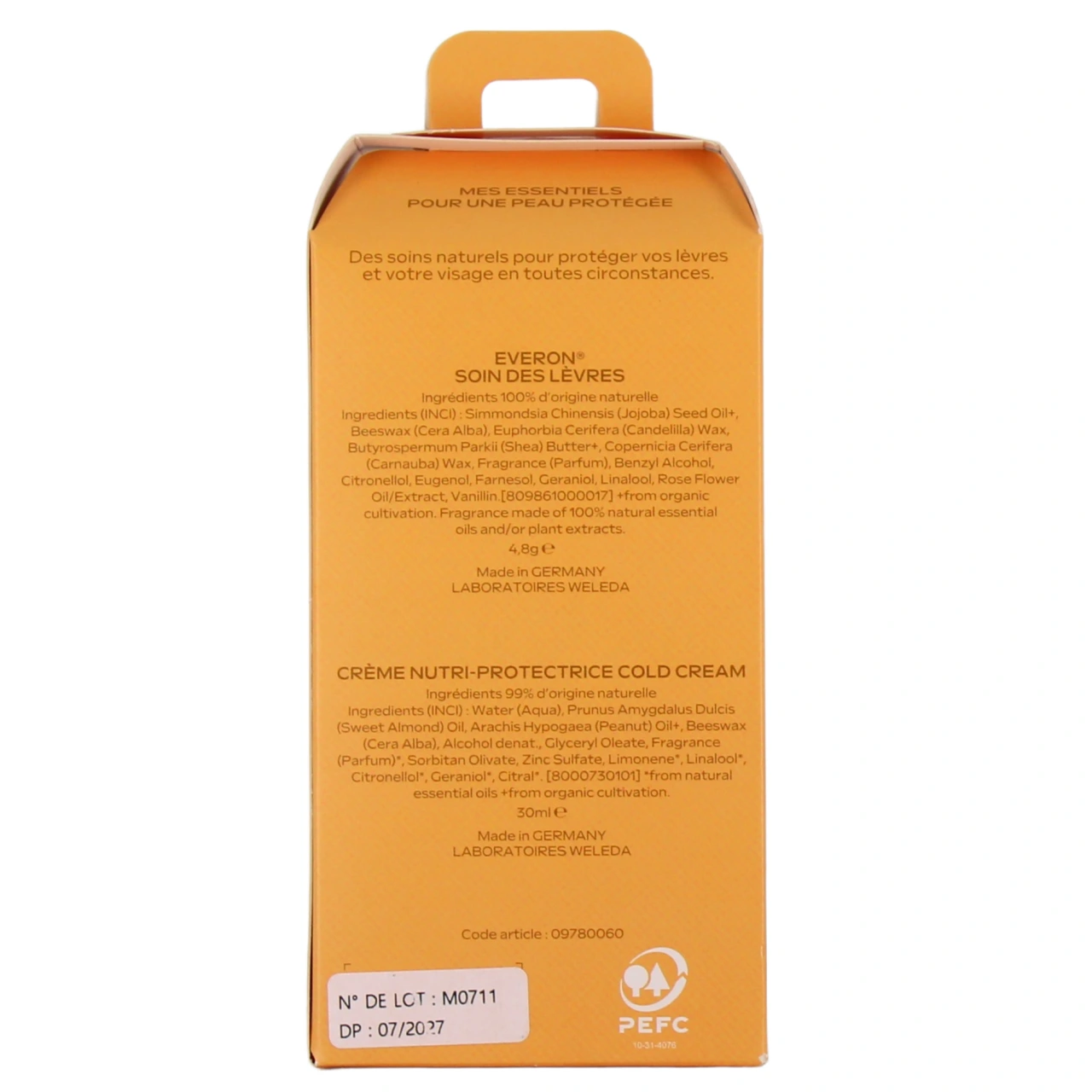 Weleda Coffret Mes Essentiels - Vue 9