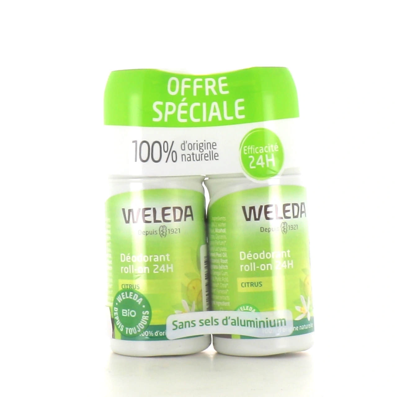 Weleda Déodorant Roll-On 24h Citrus - Vue 3
