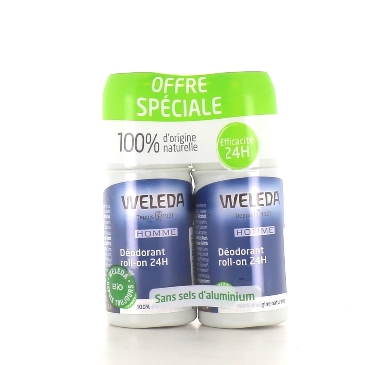 Weleda Déodorant Roll-on 24h Homme - Vue 3