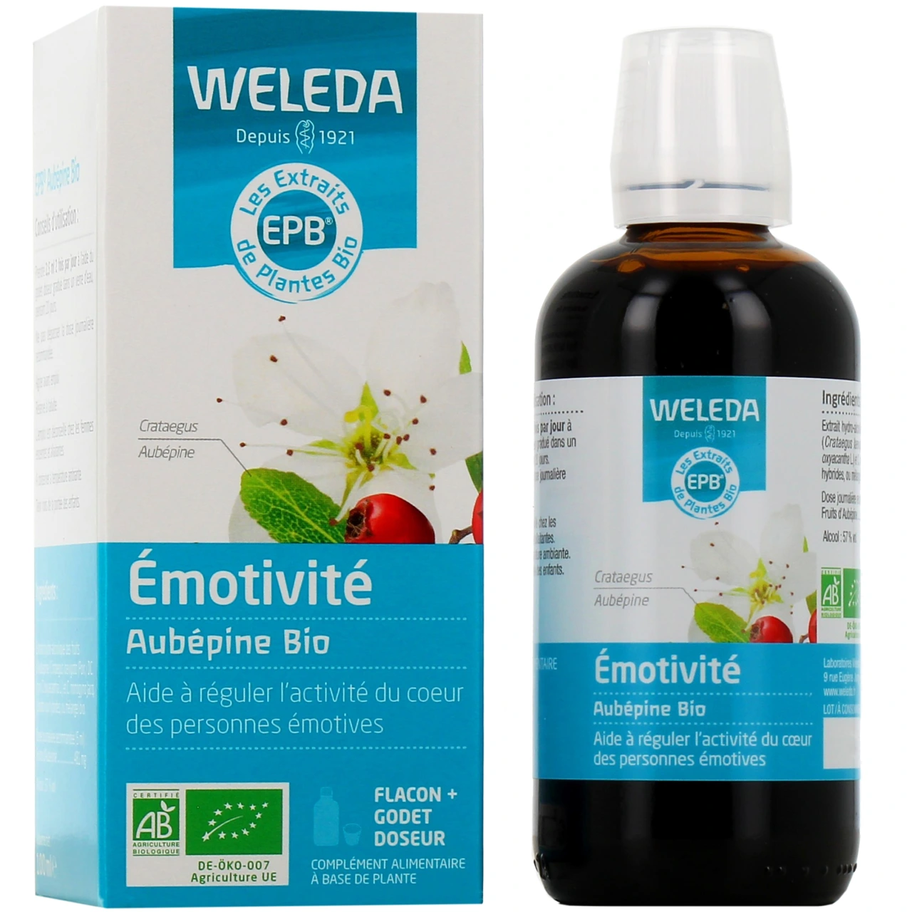 Weleda EPB Emotivité Aubépine Bio - Weleda