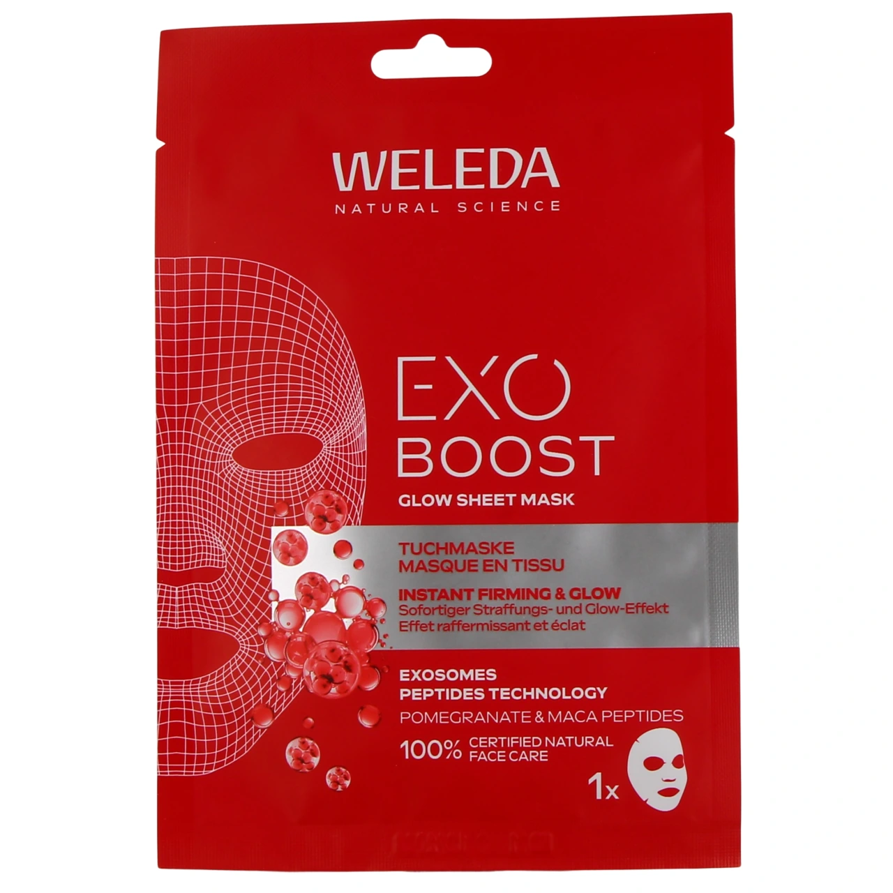 Weleda Exo Boost Masque en Tissu - Vue 3